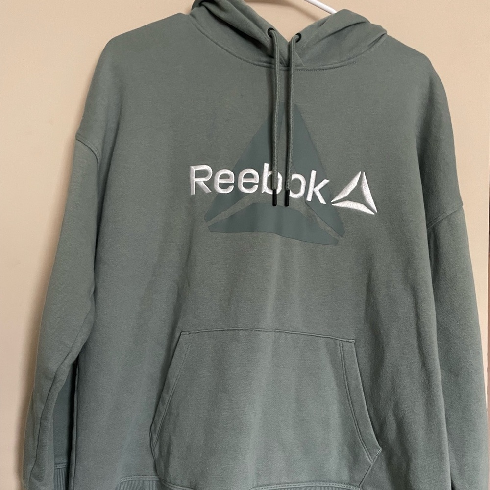 Reebok Sage Green Pullover Hoodie